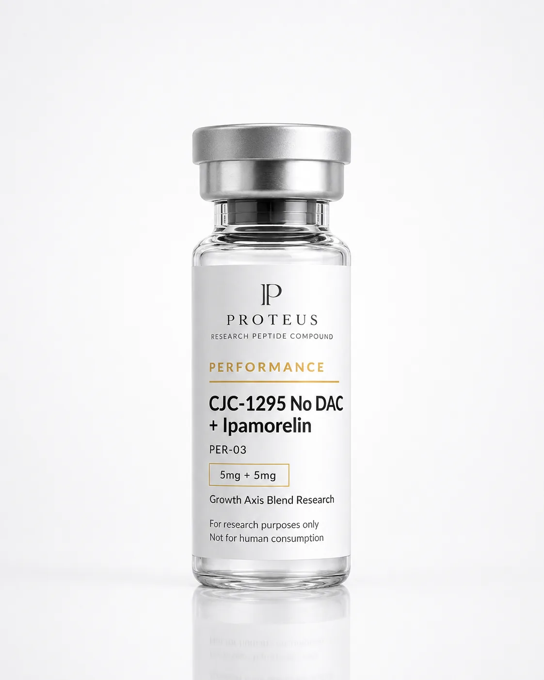 CJC-1295 + Ipamorelin Stack 5mg + 5mg — research peptide kit